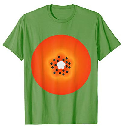 Papaya Kostüm Karneval Fasching Obst Frucht Kostüm T-Shirt