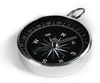Campfrei Taschenkompass Classic mit 360° Teilung 13g Aluminium