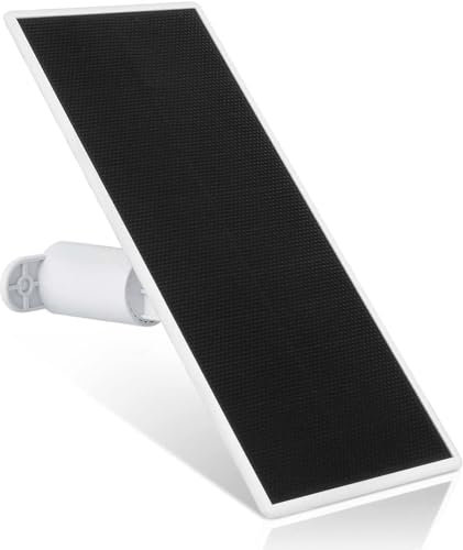 Wasserstein Premium Solar Panel for Google Nest Cam Outdoor or Indoor, Battery - with 3.5W Solar Power - Made for Google Nest