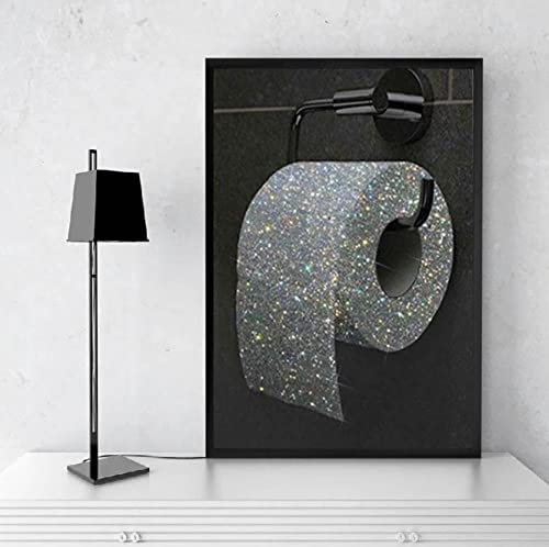 XUSANSHI Foto auf leinwand Retro-Toilettenartikel Kunstdruck - Wandbild Ölbild für Zuhause, Moderne Dekoration, Dekodruck Kein Rahmen 50x70cm