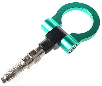 WOSTOKE Sostituzione per Green Track Racing Style Alluminio Traino Gancio Anello Kit Per BMW X5 X6