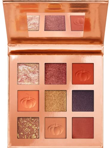 essence Pumpkins pretty please! eyeshadow palette, Nr. 01 Impressed, Blessed ; Pumpkin Obsessed, mehrfarbig, 9 Farben (9g)