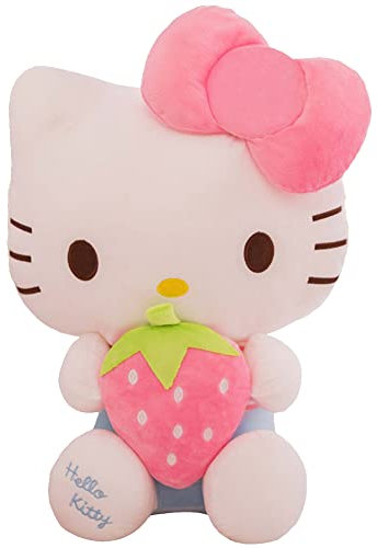 BESTZY Hellokiitty Plüschtiere, Hellokiitty Plüschfigur Plüschtier Plüsch Kuscheltier Spielzeug Puppe Kuscheltier Plüschfiguren Cartoon Charaktere Plüschpuppen Geschenke für Kinder Party Halloween