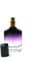 Zénitude Glassworks 20ml Empty Glass Perfume Spray Bottle - Black Gradient to Purple, Transparent Base
