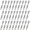 SG Store 30 Stück Mini-ISO-Kontakt-Mikro-Timer-Crimp-Buchse für 0,50 mm² – 1,00 mm² Kabelquerschnitt 17–20 AWG Drahtdurchmesser Silber