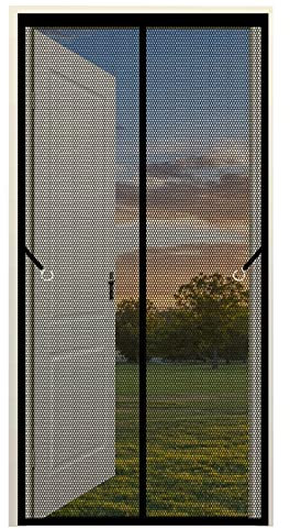 Zanzariere A Calamita Per Finestre 140 x 250 cm Zanzariera Magnetica Finestra Facile Montaggio Zanzariera Magnetica Porte Zanzariera Porta Finestra, Nero