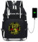 JUMBOZ Zaino per la Scuola dei Bambini Co.Bra Kai, Zainetti da Grande capacità per Laptop con Porta di Ricarica USB, Zainetto Casual e Leggero per Adolescenti e Studenti-B||47X30X15CM