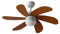 EVVO Ventilador de Techo con Luz, Silencioso, Ø92cm, 6 Aspas, Motor DC 56W, 3 Velocidades, Temporizador Función Invierno-Verano (Modelo: V315 Acabado Madera)