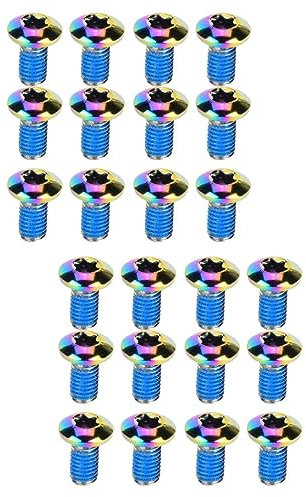 BESPORTBLE 2 Cajas De Bicicleta Eléctrica Híbrida Con Tornillo Y Pastillas De Freno De Titanio Y Acero De Material Resistente Y Fácil Instalación.