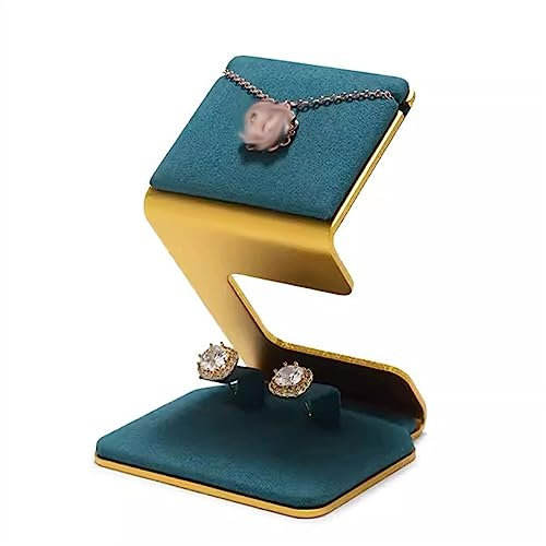 Soporte de exhibición for collares, colgador de collares, organizador de joyas, soporte de exhibición for collares cubierto de terciopelo, colgante, organizador de joyas, soporte de exhibición for pen
