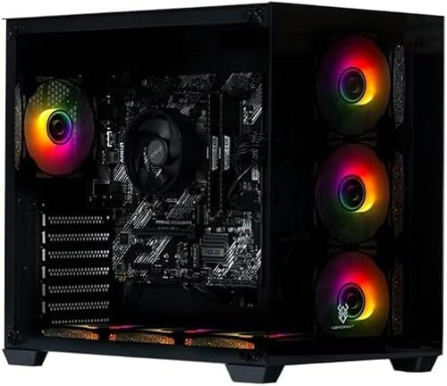 Veno Scorp Gaming PC - AMD Ryzen 5 5600G, 16GB RAM, 256GB SSD 1TB HDD, 500W PSU, Wi-Fi, Windows 11, NEMESIS Gaming Case