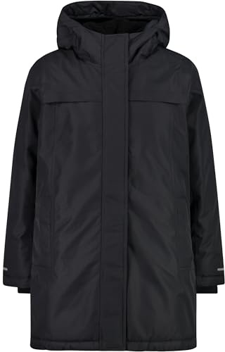 CMP, KID G PARKA FIX HOOD, 34K3375, Dark Grey, 140, Girl
