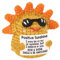 Renopfect Emotionale Häkelarbeit Positive Sunshine,Positive Sunshine Gestrickter Plüsch, Gehäkelte Stoffpuppe, Handgemachte emotionale Unterstützung Plüsch, inspirierende gestrickte Häkelpuppe für