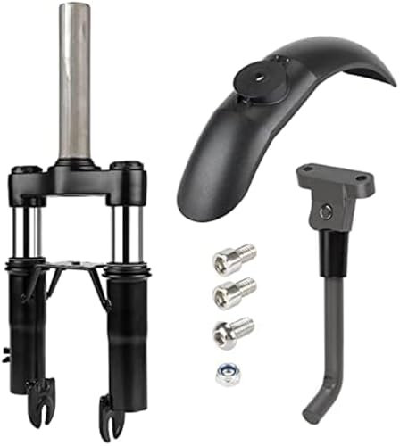 DEMULAX Sospensione anteriore, forcella, for Xiaomi, M365/Pro/Pro2/1S Scooter elettrico Parti di assorbimento degli urti Accessori antivibrazioni con cavalletto e parafango anteriore Molla idraulica p