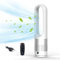 NUMNER Ventilatore senza pale, ventilatore a colonna silenzioso con display a LED, 8 velocità, timer 8 ore, 60 cm di altezza, ventilatore da torre per camera da letto e ufficio
