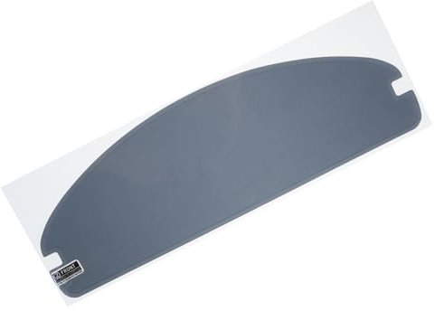 Cabilock Pellicola Antipioggia Per Casco Accessori Per Il Casco Motociclistico Film Resistente Alla Pioggia Pellicola Per Casco Da Motociclista Pellicola Per Visiera Del Casco Nero Plastica