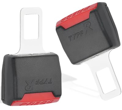 CULEB 2 Stück Accessoires pour Sièges Auto,Clip de Boucle Ceinture de Sécurité,Accessoires Intérieur de Voiture,Adaptateur Automatique,Accessoires Extension de Voiture avec 99% des Voitures