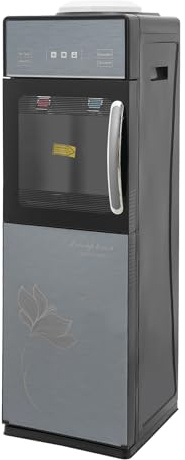 Distributeur d'eau sur pied, refroidisseur d'eau sur pied 220 V chaud et froid avec compartiment de rangement inférieur pour la maison, le bureau, la salle de réception
