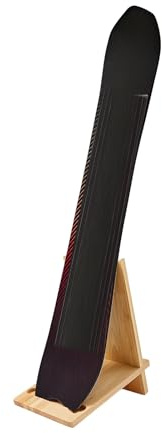 BZJPRFC Skateboard-Ständer, Freistehender Surfbrett-/Snowboard-Präsentationsständer, Massivholzkonstruktion Mit Klickmontage,Tragkraft 5 Kg