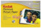Kodak 1565266 Fotopapier (250 g/m2, 102 x 0 x 152 mm, 30 g, 100 Blatt)