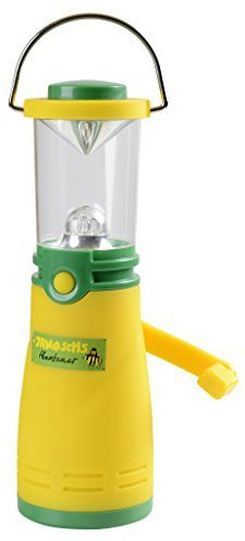 Beluga Spielwaren 65055 - Janosch Abenteuer Zeltlampe mit Dynamo, gelb/grün