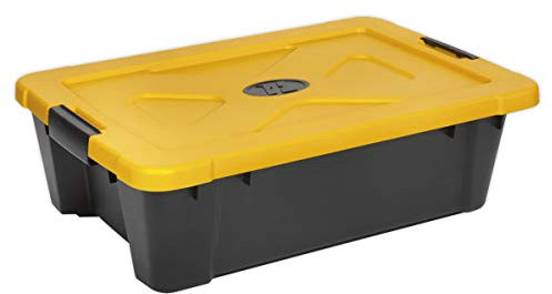 Sealey Composite Stackable Storage Box with Lid 27L - APB27