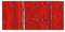 banjado® Magnettafel silber 78 x 37cm / Magnetwand aus Metall/Magnetpinnwand Memoboard/Pinnwand Magnettafel Küche, Büro, Kinderzimmer inkl. 4 Magnete & Montageset Motiv Rote Holzlatten