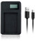 PowerVolt - Camera Battery USB Charger for Canon EOS Digital SLR Cameras - Smart LCD Display For Accurate Battery Charge Status - Replacement for Canon Charger LC-E5 For LP-E5 Battery