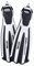 Seac Propulsion S, Taucherflossen, Sling Strap, offenes Fußteil, High Performance (Made in Italy), weiß, 43/45
