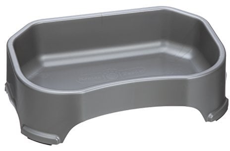 Neater Pet Brands Big Bowl for Dogs - Extra High Capacity Dog Water Bowl (4.7 Liters), Gunmetal Grey