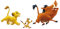RoomMates König der Löwen Simba, Pumbaa, Timon, Bunt, Normal