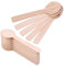 Cucchiai di legno,confezione da 200 mini posate in legno usa e getta per eventi,utensili biodegradabili compostabili rotondi da 10 cm posate da degustazione per feste picnic matrimoni