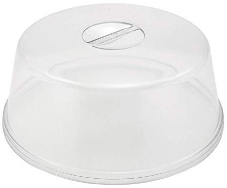 Acense Cake Plate Cover, Dome-Shaped Design Size/Diameter: 30 cm/12, Multi-Purpose: [Cake, Salad, Chips, Snacks, Fruits, More], Lightweight, Dishwasher Safe, Reusable, Shatter-Proof