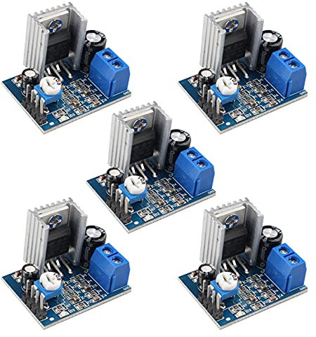 Jopto 5PCS TDA2030A Digital Audio Amplifier Board Module 18W 6-12V Power Amplifier Board for DC Power supply Audio System DIY Speakers