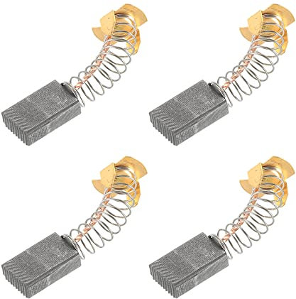 PATIKIL 4Pcs Escobillas de Carbón para Motor, 18x11x5mm Cepillos de Carbón para Herramienta Eléctrica, Reemplazo de Reparación de Angular Amoladora Mesa Sierra Taladro de Mano