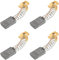PATIKIL 4Pcs Escobillas de Carbón para Motor, 18x11x5mm Cepillos de Carbón para Herramienta Eléctrica, Reemplazo de Reparación de Angular Amoladora Mesa Sierra Taladro de Mano