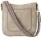 BOSTANTEN umhängetasche damen mittelgroß Handtaschen damen-schultertaschen aus PU Leder shopper tasche für Frauen Hobo Crossbody Bags mit verstellbarem Farbigem Riemen Grau
