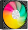 upHere gaming U3KC1 Ventilateur PC ARGB, 4-Pin PWM 120mm Ventilateurs de Boîtier, High Performance Cooling 1650 RPM Hydraulic Bearing Ventilateur Silencieux for PC Case CPU Cooling - Noir