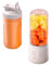 SANON Licuadora portátil de 500 ml, mini batidora para batidos y batidos, exprimidor de frutas y verduras, licuadora personal para viajes al aire libre, deportes