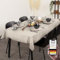 chambry Tischdecke 100% Baumwolle (Canvas) - Größe und Farbe wählbar - Handarbeit Made in Germany - robuste hochwertige Tischwäsche - Sand 130cm x 240cm