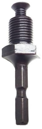 1 Stück Elektro Hammer Bohrfutter, 1/4-1/2 (9mm Schaft) Gewinde Schnellspannbohrfutter Adapter Sechskantschaft für Schlagschrauber