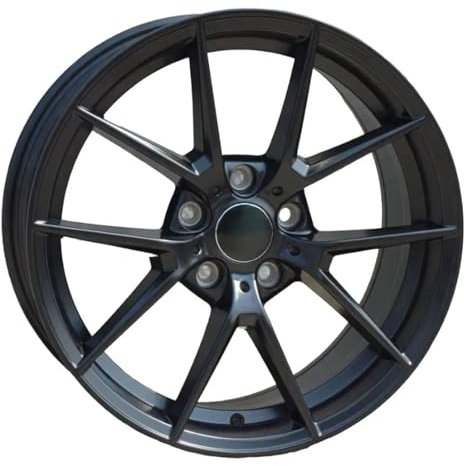 OLMLABC Auto-Leichtmetallfelgen, kompatibel mit BMW 3 5 7 8 Series 525 320i 330 E46 E90/E91/E92/E93 F10/F11 F01/F02/F03/F04 18 19 Zoll 5x112 5x120(5x120,STYLE 1_18IN.)