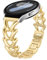 KeHowy 20mm Metall Armband für Samsung Galaxy Watch 7/6/5/4 40,44mm/Watch 6 Classic 43,47mm/Watch 5 Pro 45mm/Watch 4 Classic 42,46mm, Damen Edelstahl Ersatzarmband für Galaxy Watch 42mm - Gold