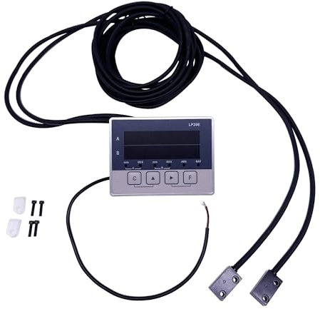 2 achsen Digital Display DRO Magnetische Sensor Band Verschiebung Anzeige Skala Position Wandler Encoder Holzbearbeitung - Präzise Messung(LP20E-1000mm tape)