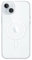 Coque Magnétique pour iPhone 15 6,1 Pouces Compatible avec MagSafe Recharge sans Fil, Étui Housse de Téléphone Antichoc, Dos Transparente Anti-Rayures (Transparente)