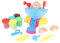 Ghzste Friseur -Spielteig -Set, Spielzeugfrisur -Kit mit 5 Styling -Kopfbefindungen und 14 Schimmelpilzzubehör, für DIY -Ton, Tolles für Kinder und Kindererklärungen
