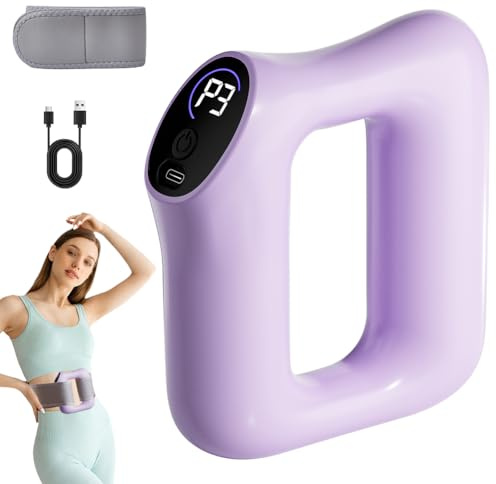 Multifunktionaler Ganzkörper Faszienring, Faszien Massagegerät, Cellulite Massagegerät, Faszienring, 5 Geschwindigkeiten 3 Modi Faszien Massagegerä-t mit Verstellbarem Gurt für Rücken,Taille, Beine