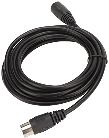 Hamwesh 8 Pin Din Cable, 3 Meters 8 Pin Din Extension Cable Big Adapter with Male to Female Cord for PowerLink Mk2 Systems Beolab Speakers and M Bus CD