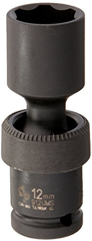 Grey Pneumatic (912UMS) 1/4 Surface Drive x 12mm Standard Universal Socket