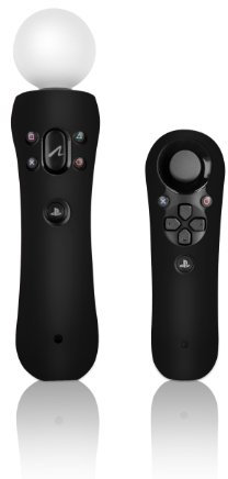 Speedlink Guard Silikon Schutzhülle für den Playstation 3/PS3 Move Motion und Navigation Controller, schwarz